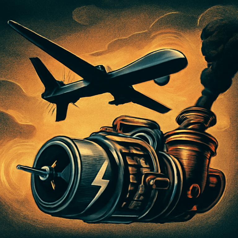 China's Hybrid Electric UAV Engine: Flying on Electricity, Generating Power with Oil - FreshFromChina